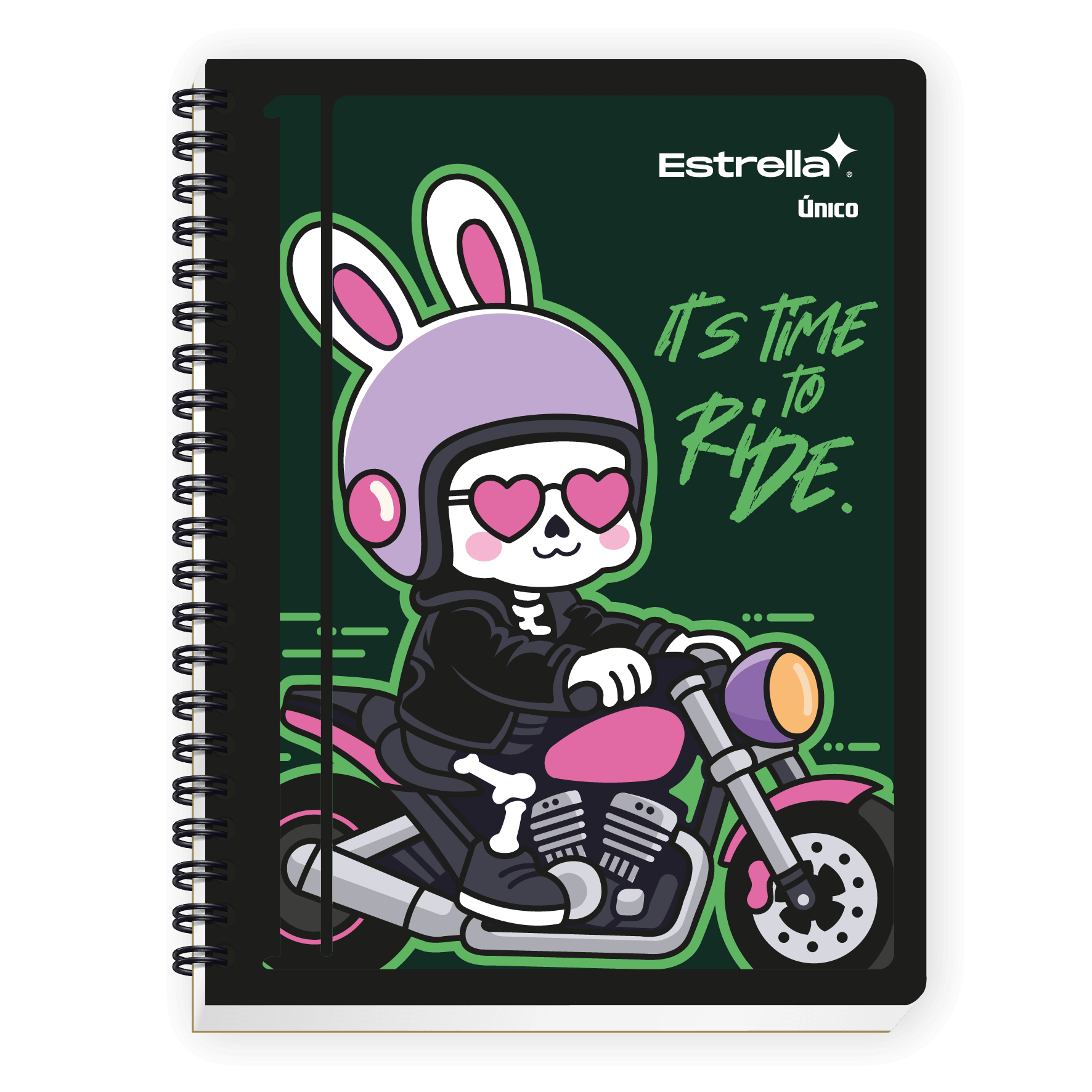 CUADERNO PROFESIONAL ESPIRAL DOBLE ÚNICO DISEÑO